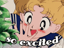 So Exciting GIF - So Excited Excited Sailormoon GIFs