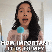 How Important It Is To Me Kaiti Yoo GIF - How Important It Is To Me Kaiti Yoo Very Important GIFs