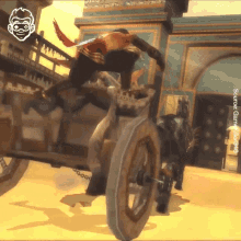Explosion Prince Of Persia Two Thrones GIF - Explosion Prince Of Persia Two Thrones Broken Chariot GIFs