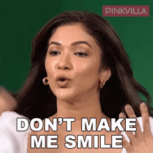 Don'T Make Me Smile Ridhima Pandit GIF - Don'T Make Me Smile Ridhima Pandit Pinkvilla GIFs