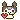 a pixel art illustration of a girl with a heart in her mouth .
