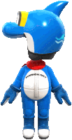Dolphin Mii Racing Suit Dolphin Sticker - Dolphin Mii Racing Suit Dolphin Mii Racing Suit Stickers