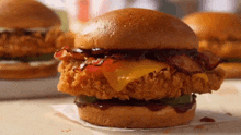 Popeyes Bbq Bacon Cheddar Chicken Sandwich GIF