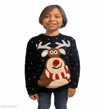 Kids Ugly Christmas Sweater GIF - Kids Ugly Christmas Sweater GIFs