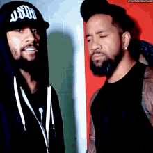 The Usos Scared GIF - The Usos Scared Scary GIFs