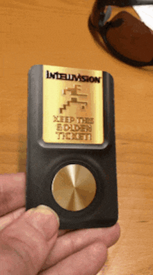 Intellivision Amico Golden Ticket GIF - Intellivision Amico Golden Ticket Useless GIFs
