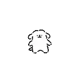 a pixel art drawing of a teddy bear wearing a bandage on its face .