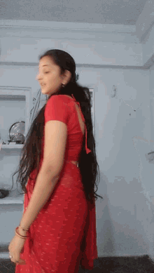 Ayushi Arya GIF - Ayushi Arya Red GIFs