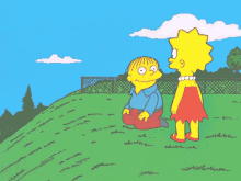 On The Rare Occasion That You Do Cry, It’s Of Vital Importance That You Escape GIF - The Simpsons Lisa Ralph GIFs