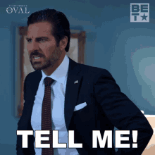 Tell Me Hunter Franklin GIF - Tell Me Hunter Franklin The Oval GIFs