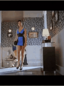 Deepika Padukone Blue Dress GIF - Deepika Padukone Blue Dress GIFs