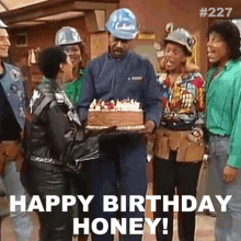Happy Birthday Honey Rose Lee Holloway GIF - Happy Birthday Honey Rose Lee Holloway Lester Jenkins GIFs