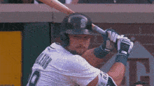 a baseball player with the number 10 on his shirt