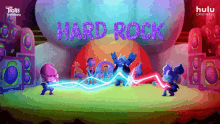 hard rock trolls topia battle fight lightning