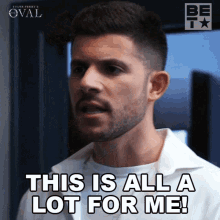 This Is All A Lot For Me Allan GIF - This Is All A Lot For Me Allan The Oval GIFs