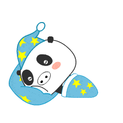 Panda Farting Sticker - Panda Farting Cartoon Stickers