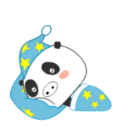 Panda Farting Sticker - Panda Farting Cartoon Stickers