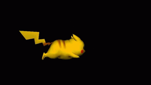 pikachu smash bros gif