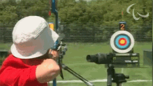 Archery Paralympic Games GIF - Archery Paralympic Games Bow And Arrow GIFs