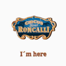 Im Here Here GIF - Im Here Here Roncalli GIFs