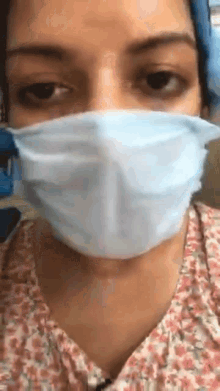 Taking Mask Off Aditi Mittal GIF - Taking Mask Off Aditi Mittal Covered Face GIFs