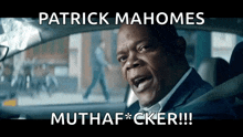 Patrick Mahomes Samuel Jackson GIF
