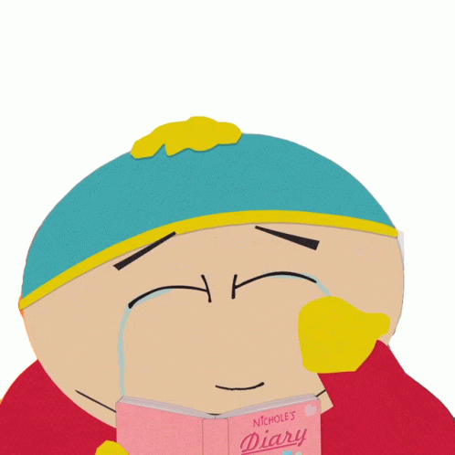 Crying Eric Cartman Sticker - Crying Eric Cartman South Park ...