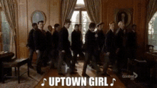 Glee The Warblers GIF - Glee The Warblers Uptown Girl GIFs