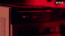press play a classic horror story cassette player playing a cassette netflix