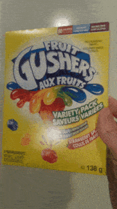 Fruit Gushers Fruit Snacks GIF
