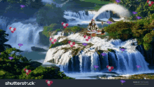 Lord Shiva Waterfalls GIF - Lord Shiva Waterfalls GIFs