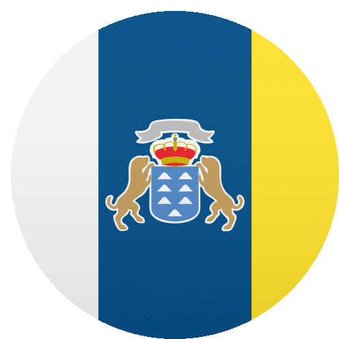 Canary Islands Flags Sticker - Canary Islands Flags Joypixels Stickers