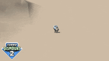 a video game called turbo dismount 2 is being played on a computer