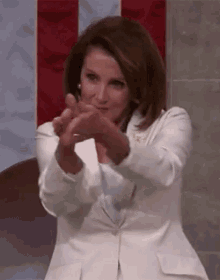 Nancy Pelosi Clapping GIF