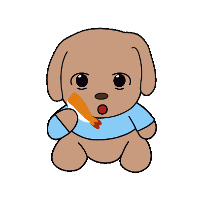 Food Dog Sticker - Food Dog Cute Stickers