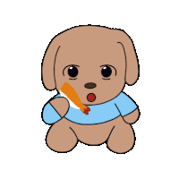 Food Dog Sticker - Food Dog Cute Stickers