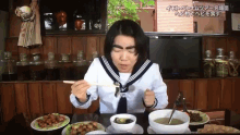 イモト　イモトアヤコ　ご飯　たべる　いただきます　食べる　食欲 GIF - Imoto Ayako Eat Food GIFs