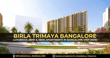 birla trimaya bangalore luxurious 2bhk & 3bhk apartments in bangalore visit now devanahalli bangalore