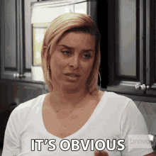 Its Obvious Real Housewives Of Potomac GIF - Its Obvious Real Housewives Of Potomac Without Doubt GIFs