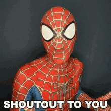 Shoutout To You Spiderman GIF - Shoutout To You Spiderman Cameo GIFs