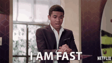 I Am Fast Bj Mitchell GIF - I Am Fast Bj Mitchell Parker Grant GIFs