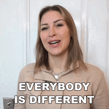 Everybody Is Different Tracy Kiss GIF - Everybody Is Different Tracy Kiss Everybody Is Unique GIFs