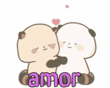 Muito Amor / Animação / Casal / Abraço / Apaixonados GIF - Cute Couple Love Heart GIFs
