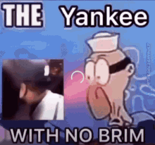 Yankee No Brim GIF - Yankee No Brim Yankee Hat GIFs