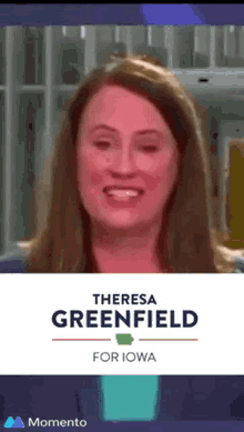 Theresa Greenfield Greenfield GIF - Theresa Greenfield Greenfield Iowa GIFs