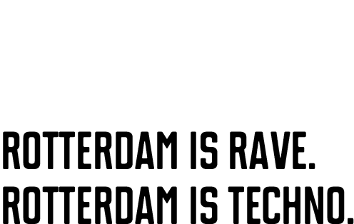 Rotterdam Rotterdam Rave Sticker - Rotterdam Rotterdam Rave Rave Stickers