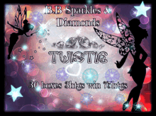 Twistie Sparkles And Diamonds GIF - Twistie Sparkles And Diamonds Star GIFs