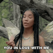 You In Love With Me Jhené Aiko GIF - You In Love With Me Jhené Aiko Pussy Fairy Song GIFs