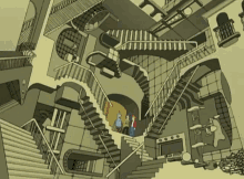 Mc Escher Escher GIF - Mc Escher Escher Mcesher GIFs