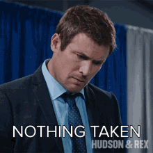 Nothing Taken Charlie Hudson GIF - Nothing Taken Charlie Hudson Hudson And Rex GIFs